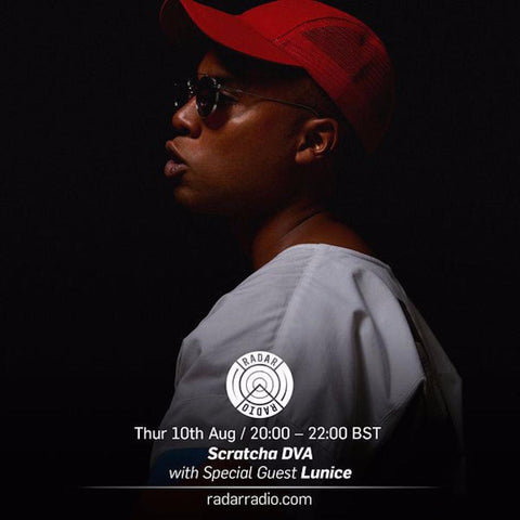Lunice joins Scratcha DVA for his radio show.